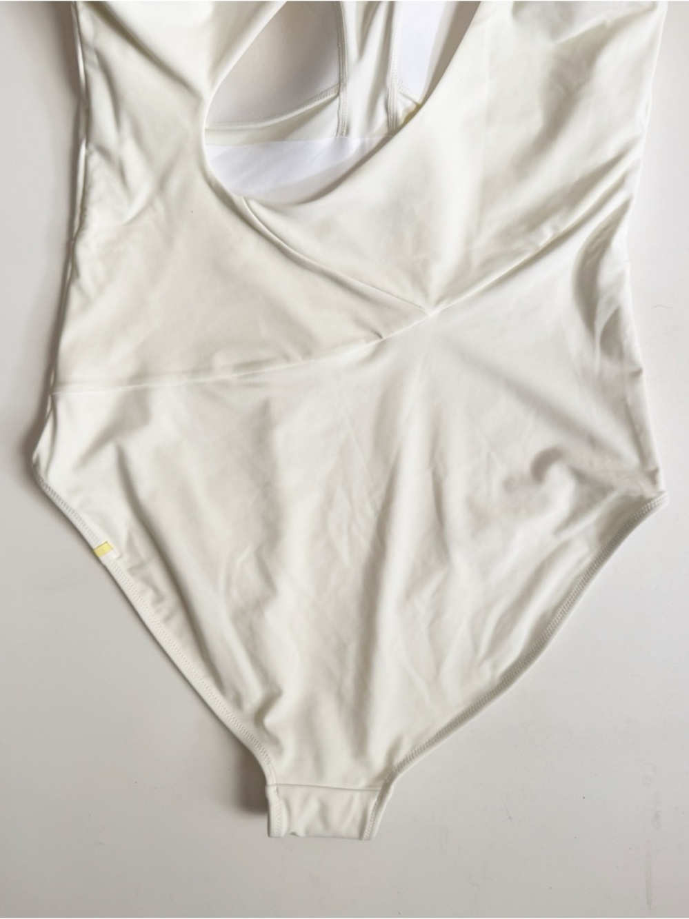 Summersalt Sidestroke One Piece Swimsuit Bathingsuit 12 Cream White Bride NWT - Picture 9 of 11